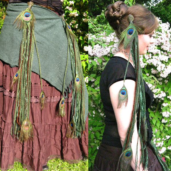 Forest Elf (Peacock) belt clip