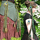 Waldelfe (Pfau) Gürtel- & Haarclip