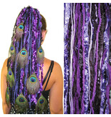 Purple Passion (Peacock) Yarn Fall