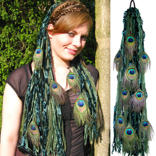 Emerald Fairy (Peacock) Yarn Falls