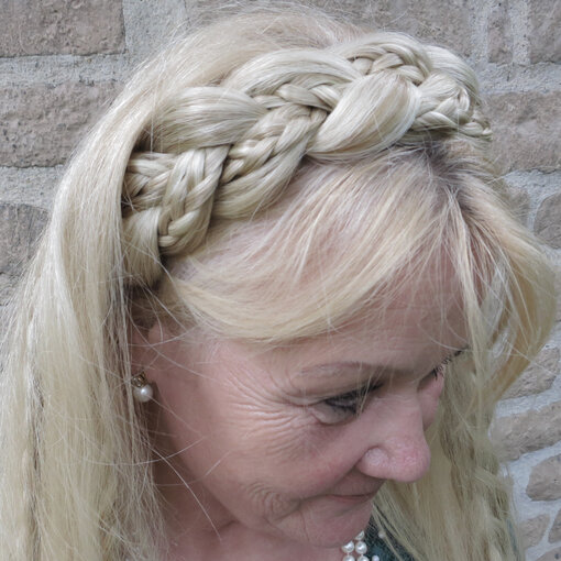 Rapunzel Braid Band wide for straight hair