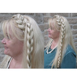 Rapunzel Zopf Haarband breit für glattes Haar