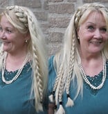 Rapunzel Zopf Haarband breit für glattes Haar