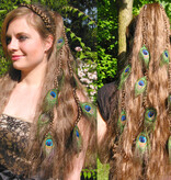 Peacock Extensions, 7, 9 or 11 Feathers