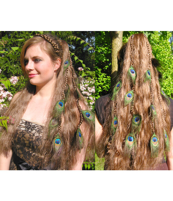 Peacock Extensions, 7, 9 or 11 Feathers