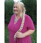 Braid Wonder S henna red 55 cm/ 22 IN for straight and wavy hair