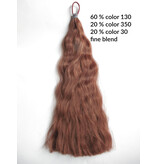 Braid Wonder S henna red 55 cm/ 22 IN for straight and wavy hair