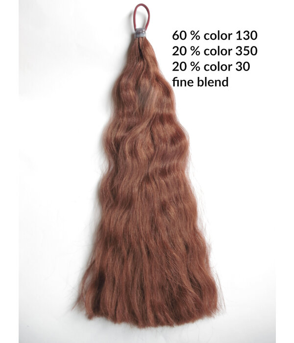 Braid Wonder S henna red 55 cm/ 22 IN for straight and wavy hair