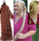 Braid Wonder S henna red 55 cm/ 22 IN for straight and wavy hair