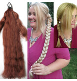 Braid Wonder S henna red 55 cm/ 22 IN for straight and wavy hair