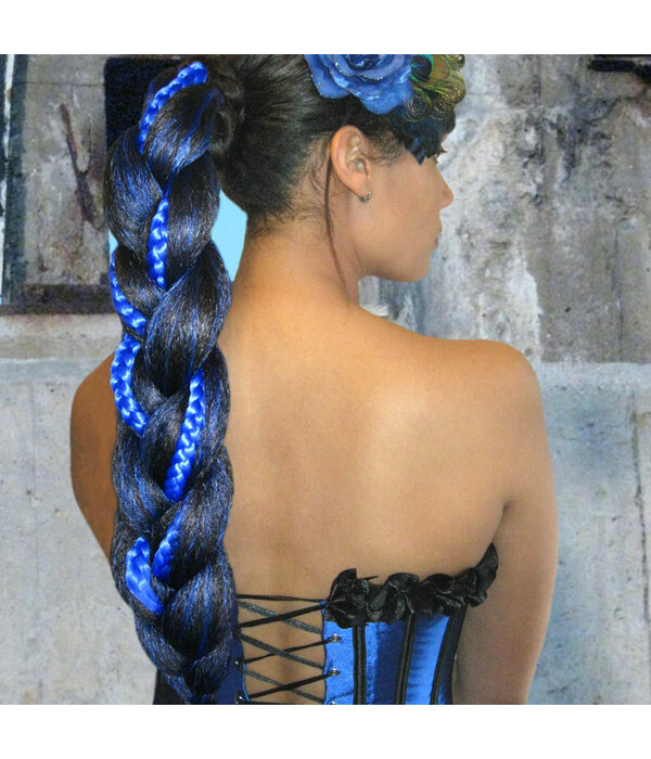 Supersize Fantasy Braid Special, black-blue