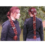 (Twist) Braid M, crimped hair, light copper