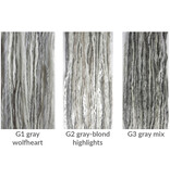 Clip-in Dread Falls, GRAY BLENDS