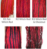 Clip-in Dread Falls RED HENNA COPPER