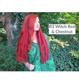 Clip-in Dread Falls RED HENNA COPPER