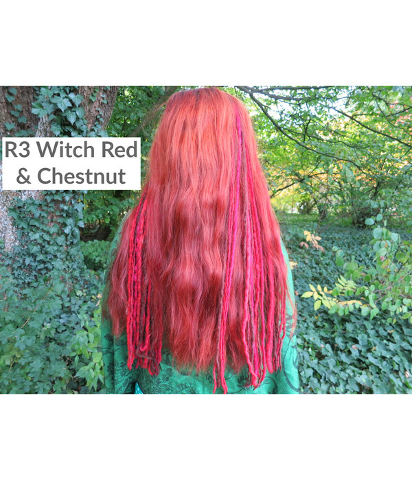 Clip-In Dreads ROT HENNA KUPFER