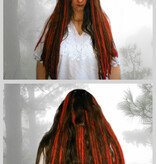 Clip-In Dreads ROT HENNA KUPFER