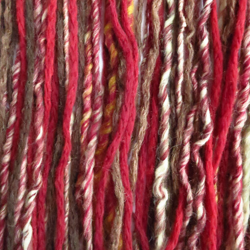 LETZTE! Steampunk Clip-in Dreads, 7 Clips