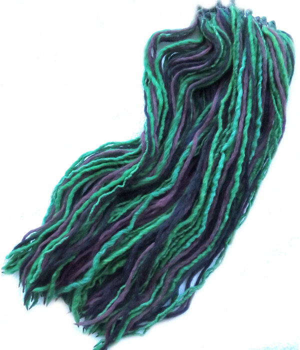 LETZTE! Regenbogen oder Purple Peacock Dreads