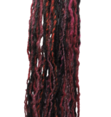 LAST Clip-In Dreads pink black or shades of purple