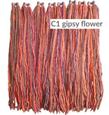 Clip-in Dread Falls RED HENNA COPPER