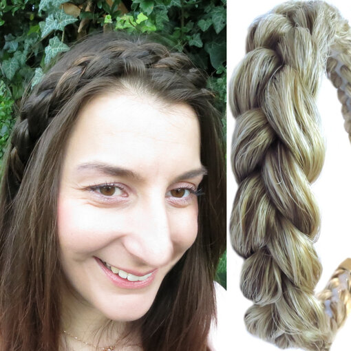 Messy Fluffy Braid Headband S