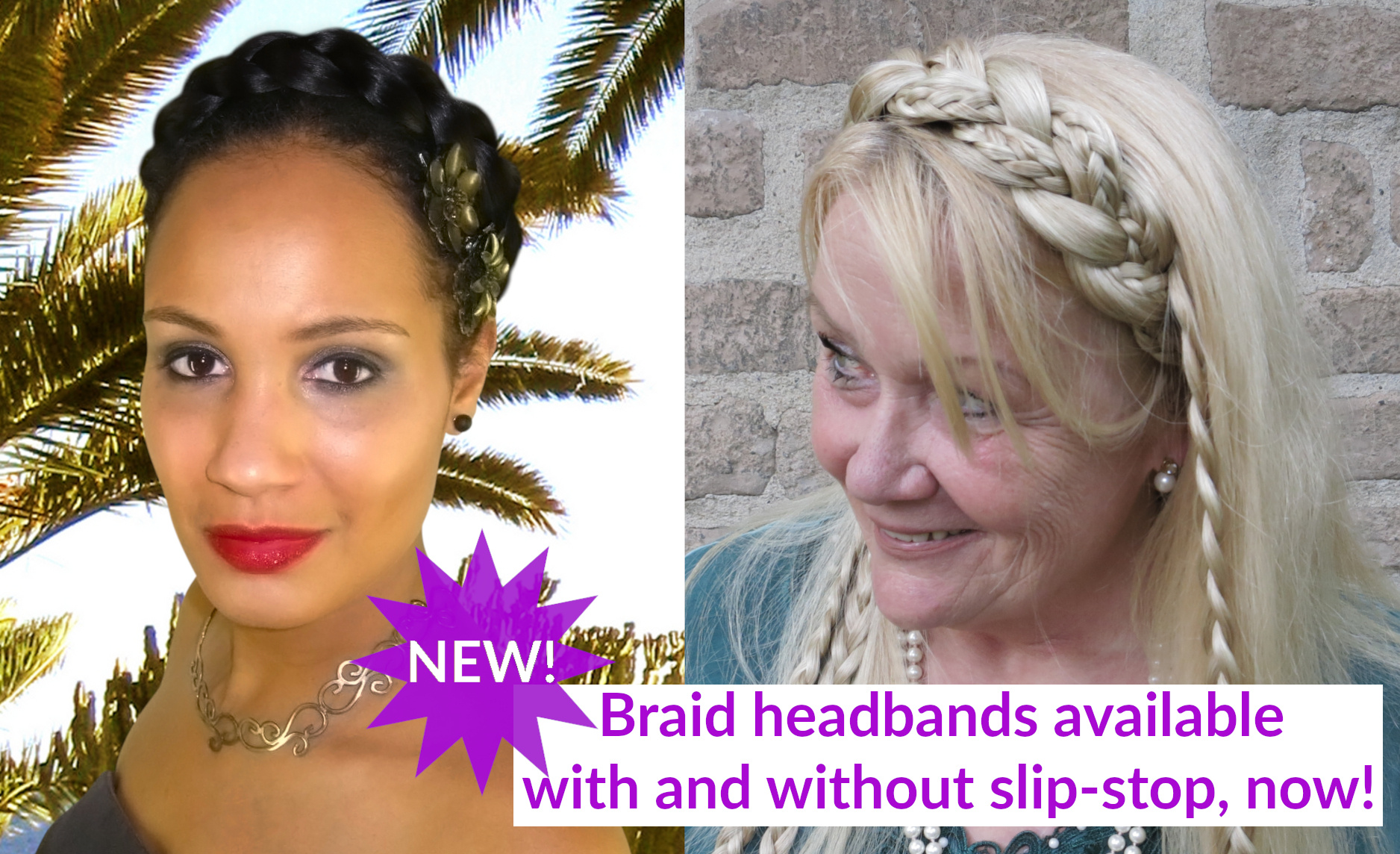 French Braid Headbands
