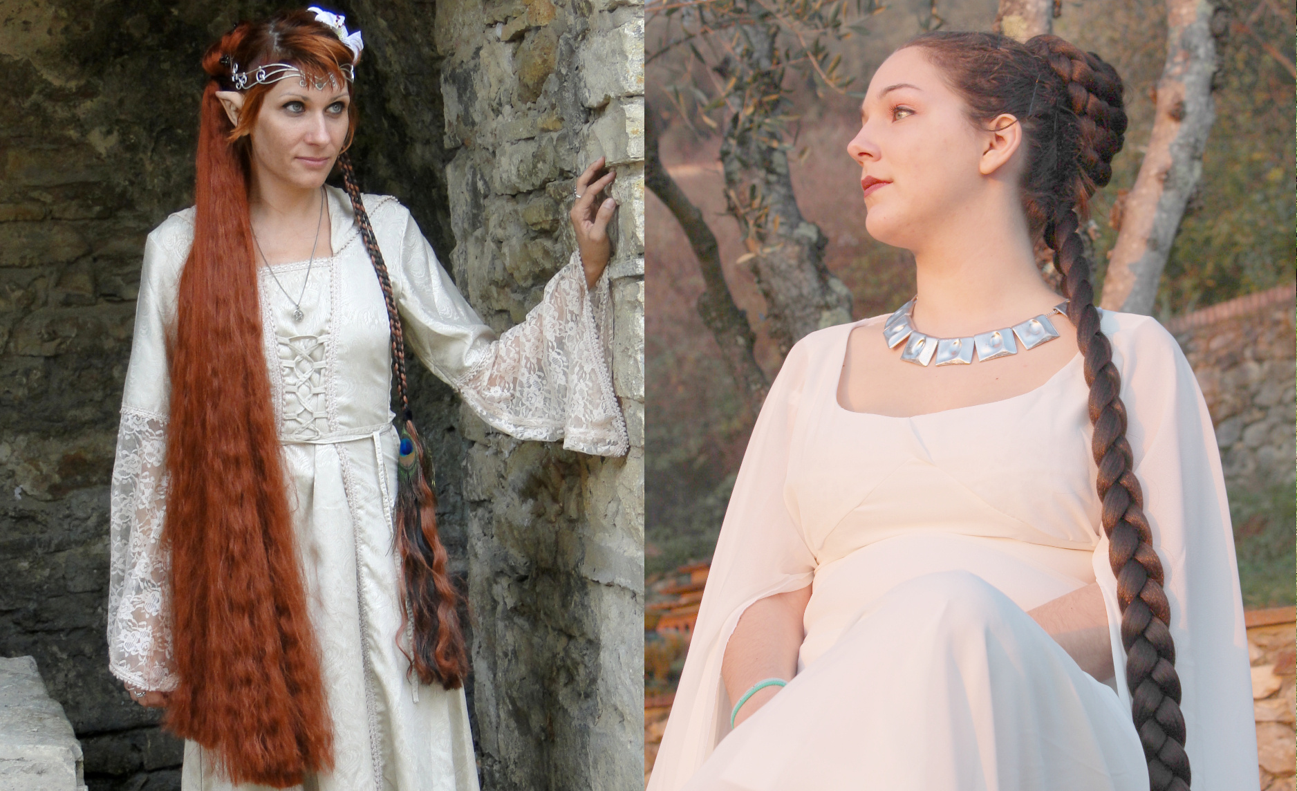 Medieval, Larp & Cosplay Hair Extensions