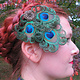 Boho Pfauenfeder Headpiece