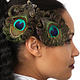 Pfauenfeder Schmetterling Fascinator