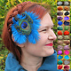 Ostrich & Peacock Fascinator Flora Fairy