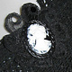Gothic Cameo Clip Snow White