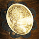 Steampunk Cameo Clip Victoria