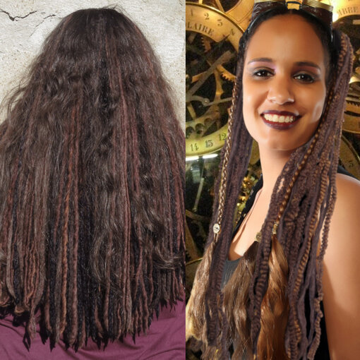 Clip-In Dreads BRAUN & SCHWARZ