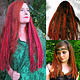 Clip-in Dread Falls RED HENNA COPPER