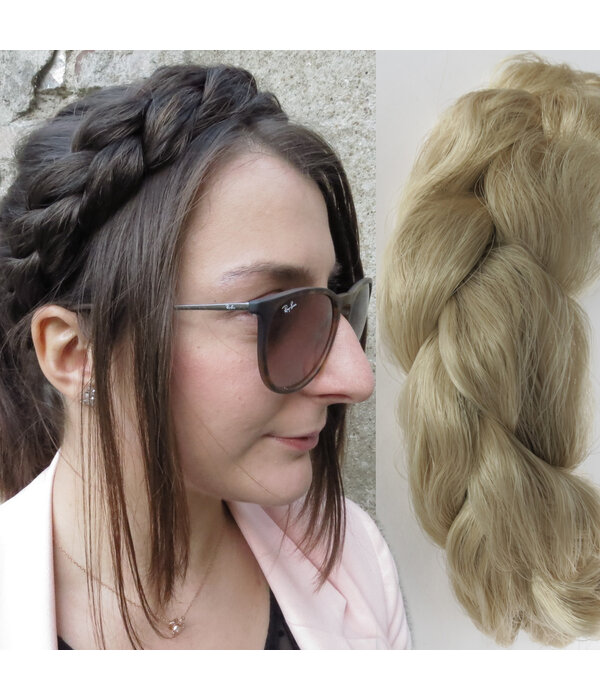 Messy Zopf Haarband L, dick & breit