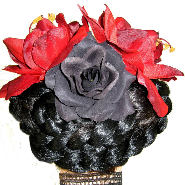 Goth Diva Hair Flower Set