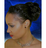 Supersize Fantasy Bun, braided