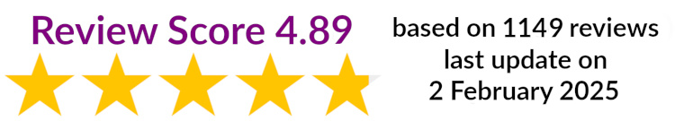 average customer review score for all product reviews left for Magic Tribal Hair by February 2, 2025