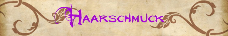 Kundengallerie zu Haarblumen, Steampunk Haarschmuck und Pfauenfeder Haarclips