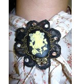 Steampunk Fairy Cameo Hair & Shoe Clip/ Brooch