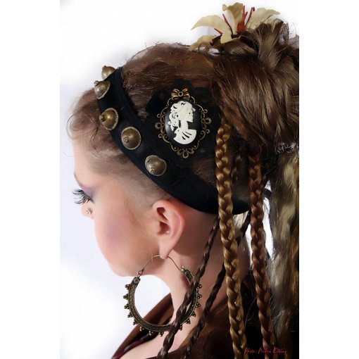 Steampunk Kamee Piratenbraut