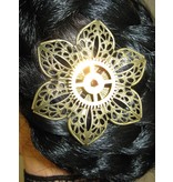 3 Mechanical Steampunk Hair Flowers