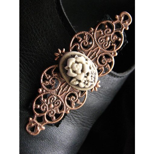 Steampunk Cameo Ornament