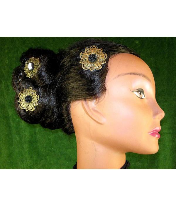 Prinzess Cameo Hair Flower