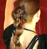 Braided Elf Chignon/ Hair Bun