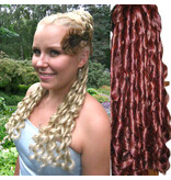 Clip-in Regency club curls, historic ringlets, Sissi/ Baroque