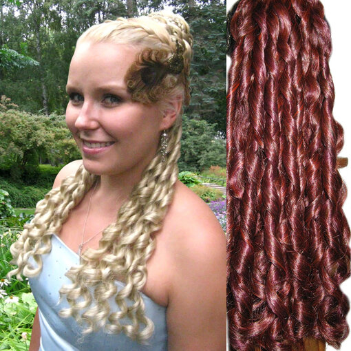 Clip-in Regency club curls, ringlets Sissi/ Baroque