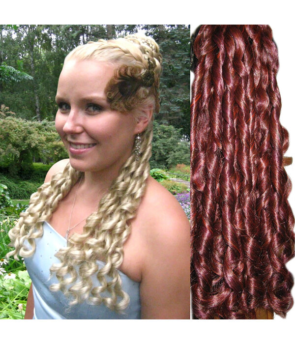 Clip-in Korkenzieherlocken, historisch, Barock oder Sissi