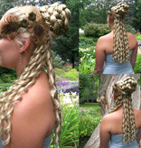 Clip-in Korkenzieherlocken, historisch, Barock oder Sissi